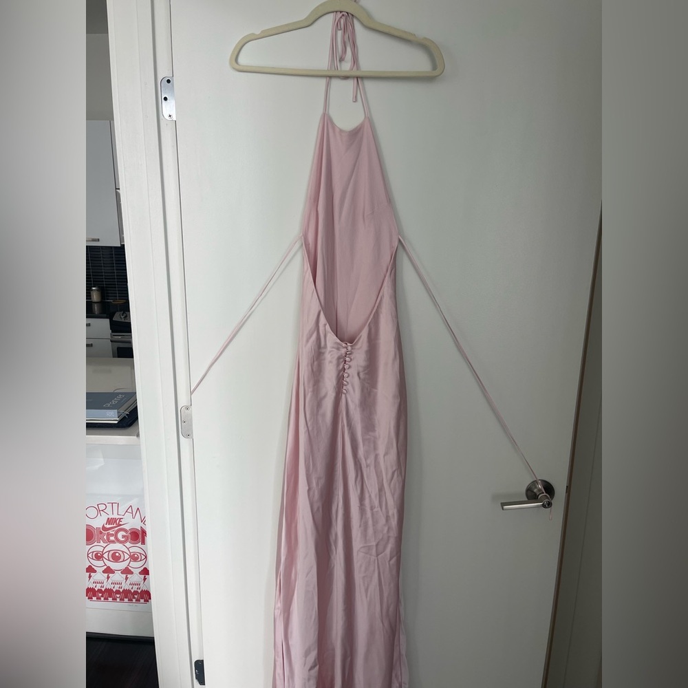 Reformation Pink Backless Dress - Picture 4 of 6